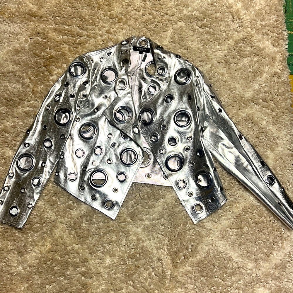 SO MANY HOLES LEATHER JACKET